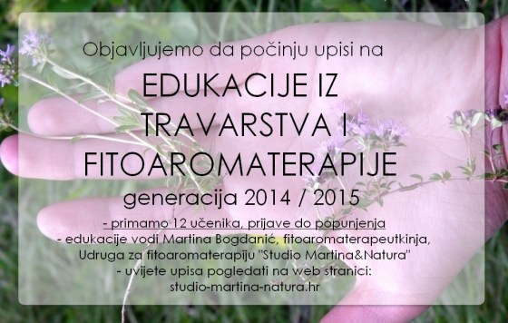 edukacije iz fitoaromaterapije i travarstva