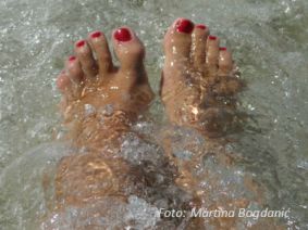 sa vodom noge
