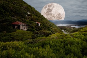 supermoon by Pixabay
